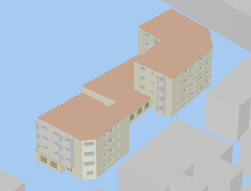 STD commerces en RDC et logements dans les étages