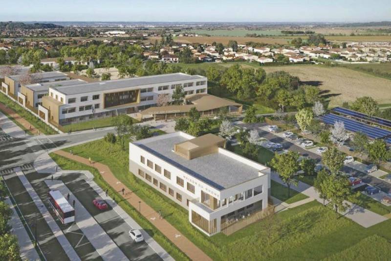 La gestion de l'éclairage, un challenge dans le nouveau Collège du département du Rhône à Genas