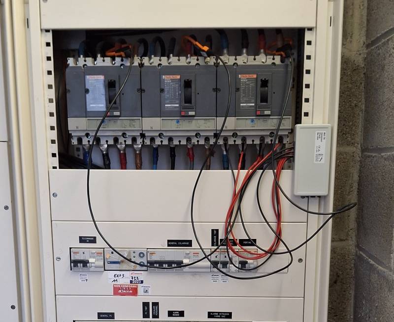 Mesure TGBT Tertiaire concession