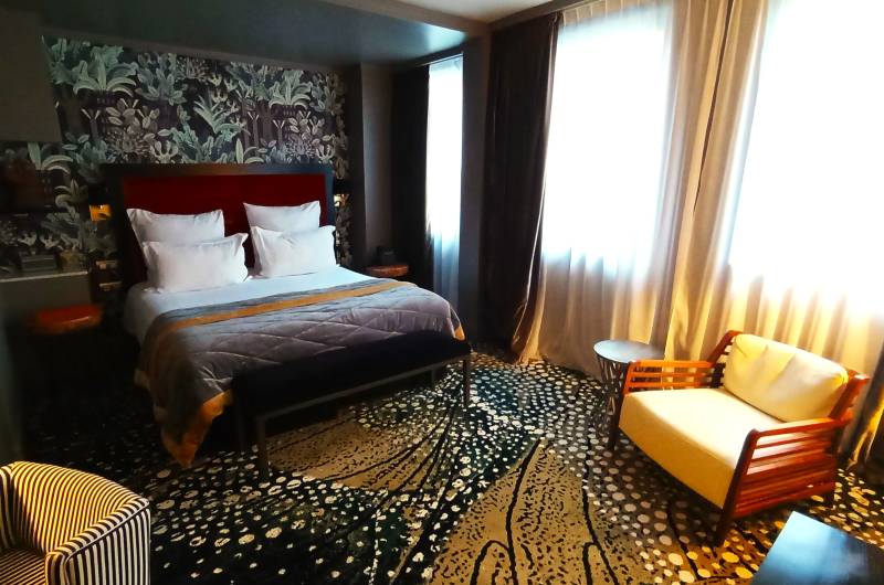 Chambre hôtel luxe